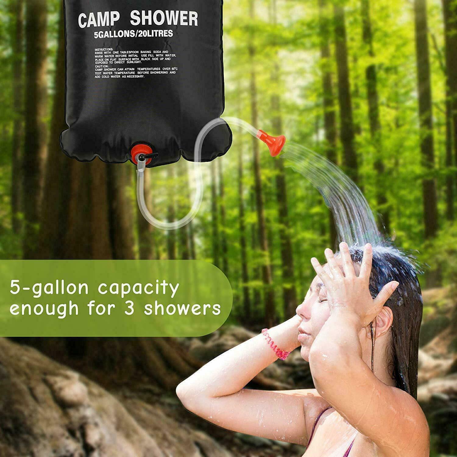 20L Portable Solar Camping Shower Bag - Sydney Tech Hub