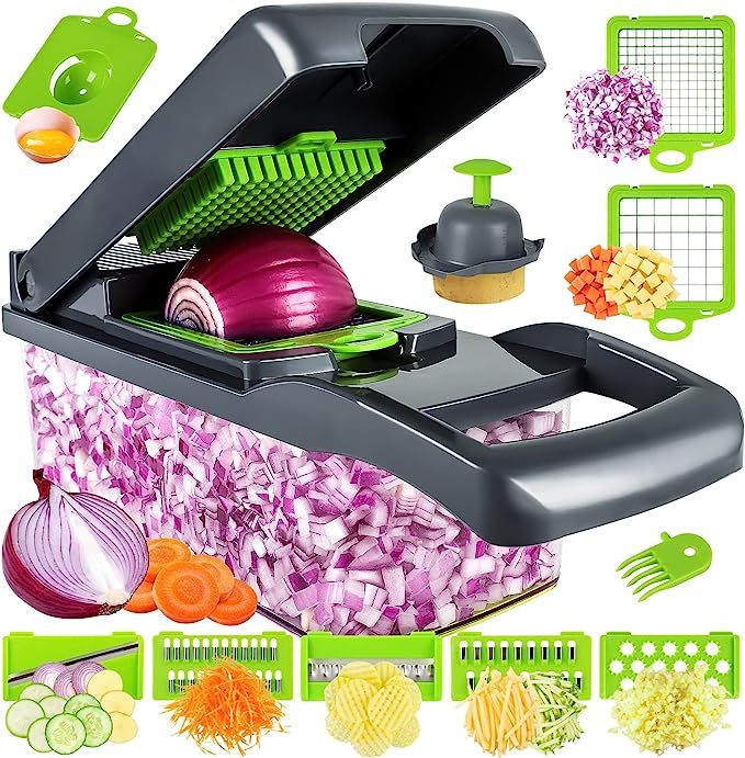 12-in-1 Manual Vegetable Chopper & Slicer - Sydney Tech Hub