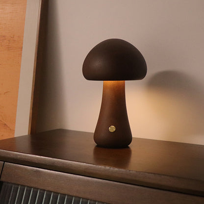 Mushroom LED Table Lamp For Bedroom Childrens Room