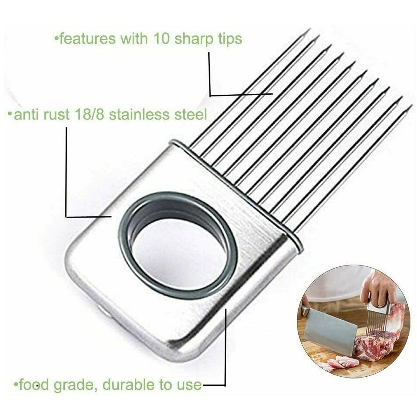 Stainless Steel Onion Holder & Tomato Slicer - Sydney Tech Hub