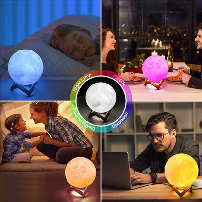 LED Night Lights Moon Lamp  Moonlight