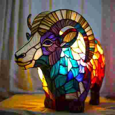 Colored Animal Light Lamp Table Lamp Home Decoration