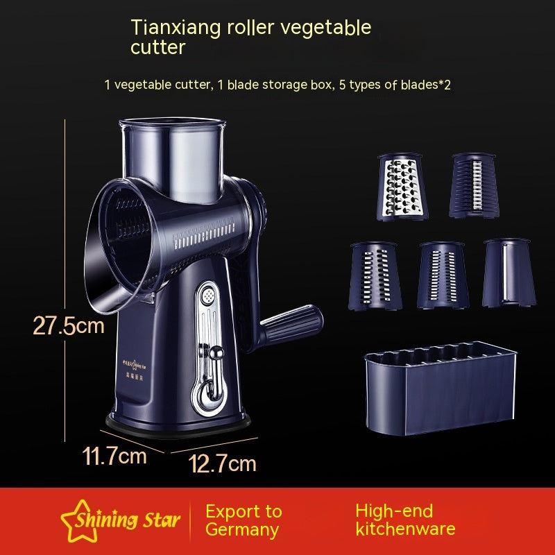 Multi-Function Vegetable Chopper & Grater - Hand Roller Slicer - Sydney Tech Hub