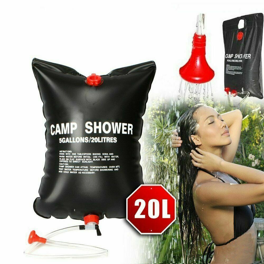 20L Portable Solar Camping Shower Bag - Sydney Tech Hub