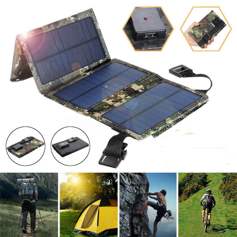 20W USB Solar Battery Panel - Portable & Foldable - Sydney Tech Hub