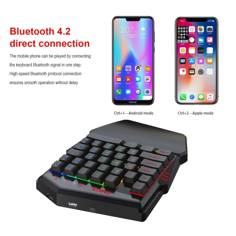 Gaming Keyboard Throne One Mouse Set