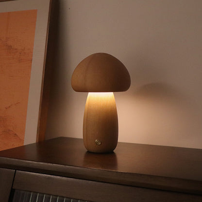 Mushroom LED Table Lamp For Bedroom Childrens Room