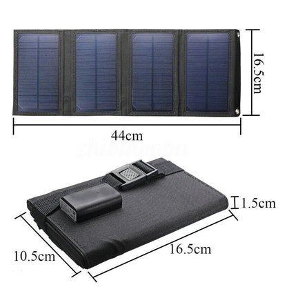 20W USB Solar Battery Panel - Portable & Foldable - Sydney Tech Hub