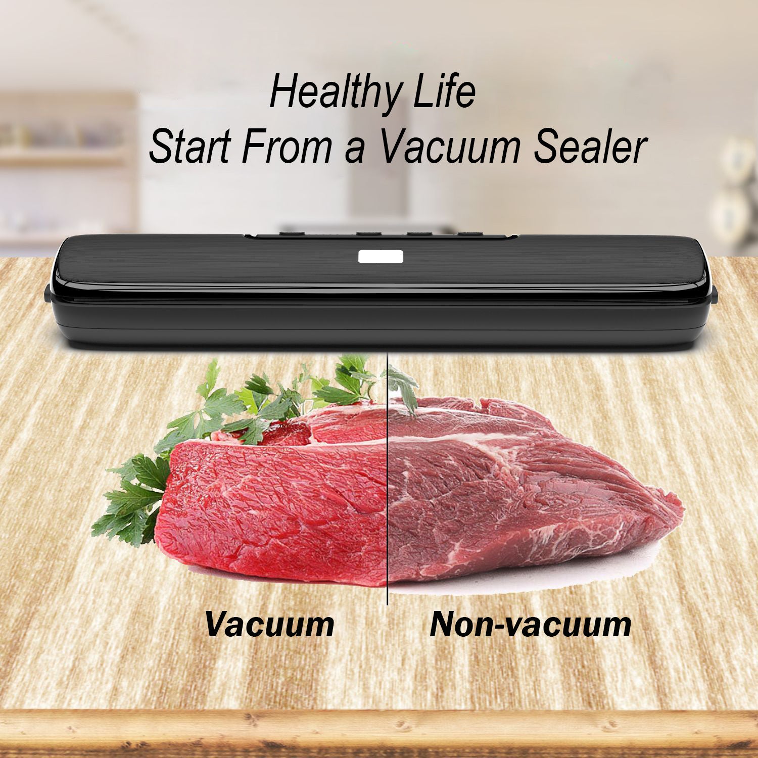 Compact Household Vacuum Sealer for Kitchen Food Preservation - Sydney Tech Hub