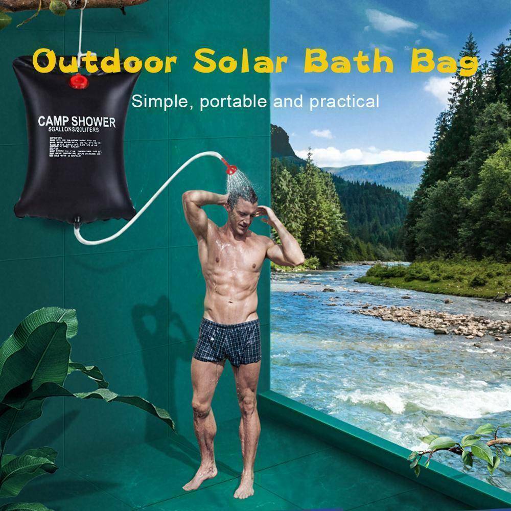 20L Portable Solar Camping Shower Bag - Sydney Tech Hub